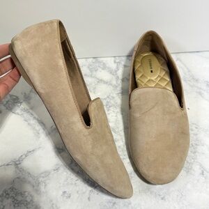 Birdies Starling tan Slip-On Flats Loafer Ballet slipper Almond Toe Shoe 11